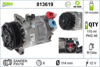 Stark SKKM0340147 - Compresor, aire acondicionado