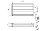 NRF 54433 - Radiador de calefacción - EASY FIT