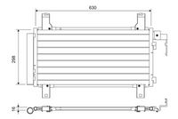 Stark SKCD0110067 - Condensador, aire acondicionado