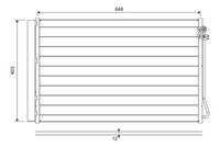 Stark SKCD0110473 - Condensador, aire acondicionado