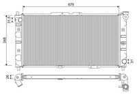 Stark SKRD0120065 - Radiador, refrigeración del motor