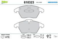 TRW GDB1605 - Juego de pastillas de freno - COTEC