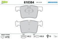 TRW GDB1942DTE - Juego de pastillas de freno - DTEC COTEC