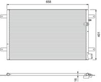 RIDEX 448C0143 - Condensador, aire acondicionado