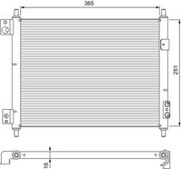 NRF 35926 - Condensador, aire acondicionado - EASY FIT