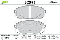 Stark SKBP0010038 - Juego de pastillas de freno