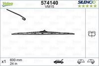 VALEO 574140 - Limpiaparabrisas - SILENCIO CONVENTIONAL SINGLE
