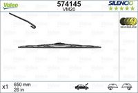 VALEO 574145 - Limpiaparabrisas - SILENCIO CONVENTIONAL SINGLE