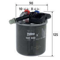 UFI 2411100 - Filtro combustible