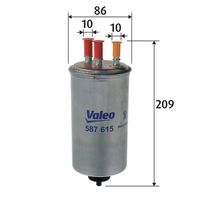 UFI 2411600 - Filtro combustible