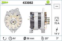 HELLA 8EL012427431 - Alternador