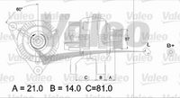 VALEO 437188 - Alternador