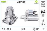 RIDEX 2S0415 - Motor de arranque