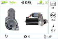RIDEX 2S0381 - Motor de arranque