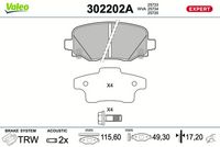 RIDEX 402B1024 - Juego de pastillas de freno