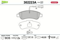 TRW GDB2068 - Juego de pastillas de freno