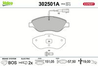 RIDEX 402B1249 - Juego de pastillas de freno