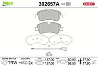 TRW GDB1968 - Juego de pastillas de freno