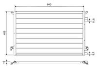 Stark SKCD0110019 - Condensador, aire acondicionado