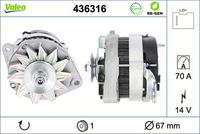 RIDEX 4G1261 - Alternador