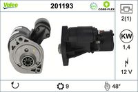 RIDEX 2S0112 - Motor de arranque