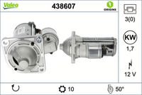 RIDEX 2S0744 - Motor de arranque
