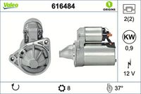 RIDEX 2S0413 - Motor de arranque