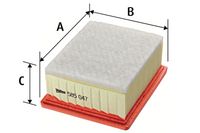 UFI 2727100 - Filtro de aire