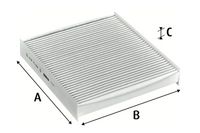 UFI 5422700 - Filtro, aire habitáculo