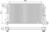 Stark SKRD0120803 - Radiador, refrigeración del motor
