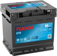 TUDOR TL550 - Batería de arranque - TUDOR EFB