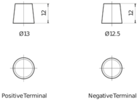 TUDOR TK151 - Batería de arranque