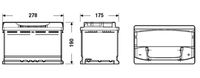 RIDEX 1S0009 - Batería de arranque