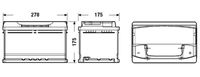 RIDEX 1S0003 - Batería de arranque