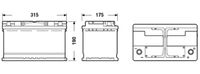 BOSCH 0092S5A080 - Batería de arranque - S5A AGM