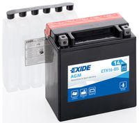 TUDOR ETX16BS - Batería de arranque - EXIDE AGM