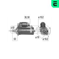 COMLINE CST0172 - Motor de arranque