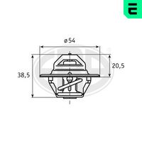ERA 350170 - Termostato, refrigerante