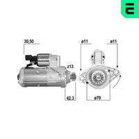 BOSCH 1986S00886 - Motor de arranque