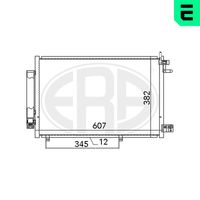 ERA 667031 - Condensador, aire acondicionado