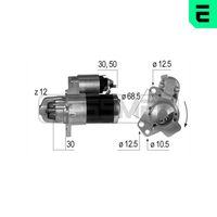 ERA 220640A - Motor de arranque