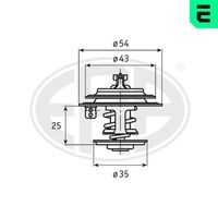 ERA 350310A - Termostato, refrigerante