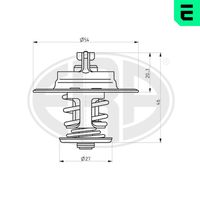 ERA 350159 - Termostato, refrigerante