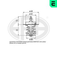 ERA 350294 - Termostato, refrigerante