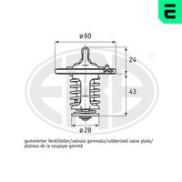 ERA 350220 - Termostato, refrigerante