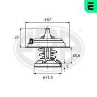 ERA 350216 - Termostato, refrigerante