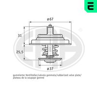 ERA 350327 - Termostato, refrigerante