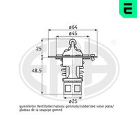 ERA 350308 - Termostato, refrigerante