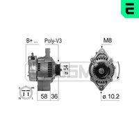 CASCO CAL40105AS - Alternador - Brand New HQ