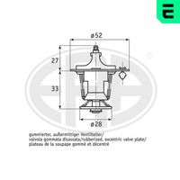 ERA 350353 - Termostato, refrigerante